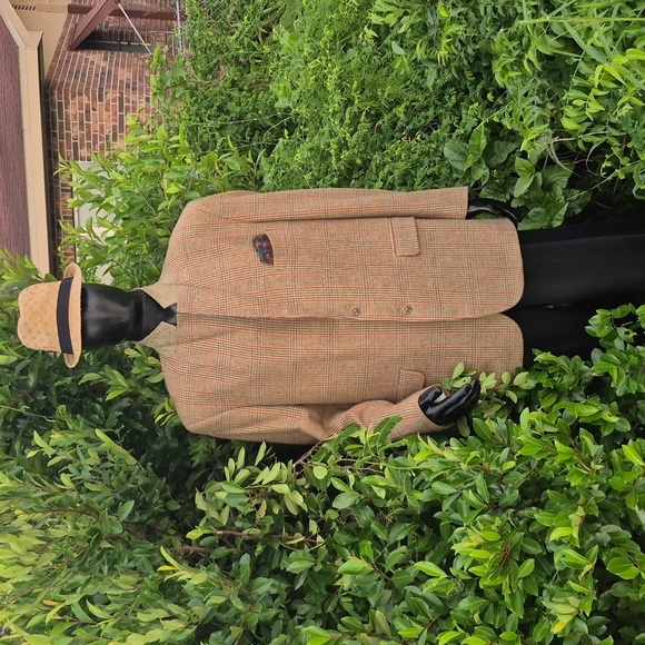 Ben Silver (Charleston) Men's Brown Sport Coat /*Johnstons of Elgin* Luxe Fabric - Picture 1 of 17